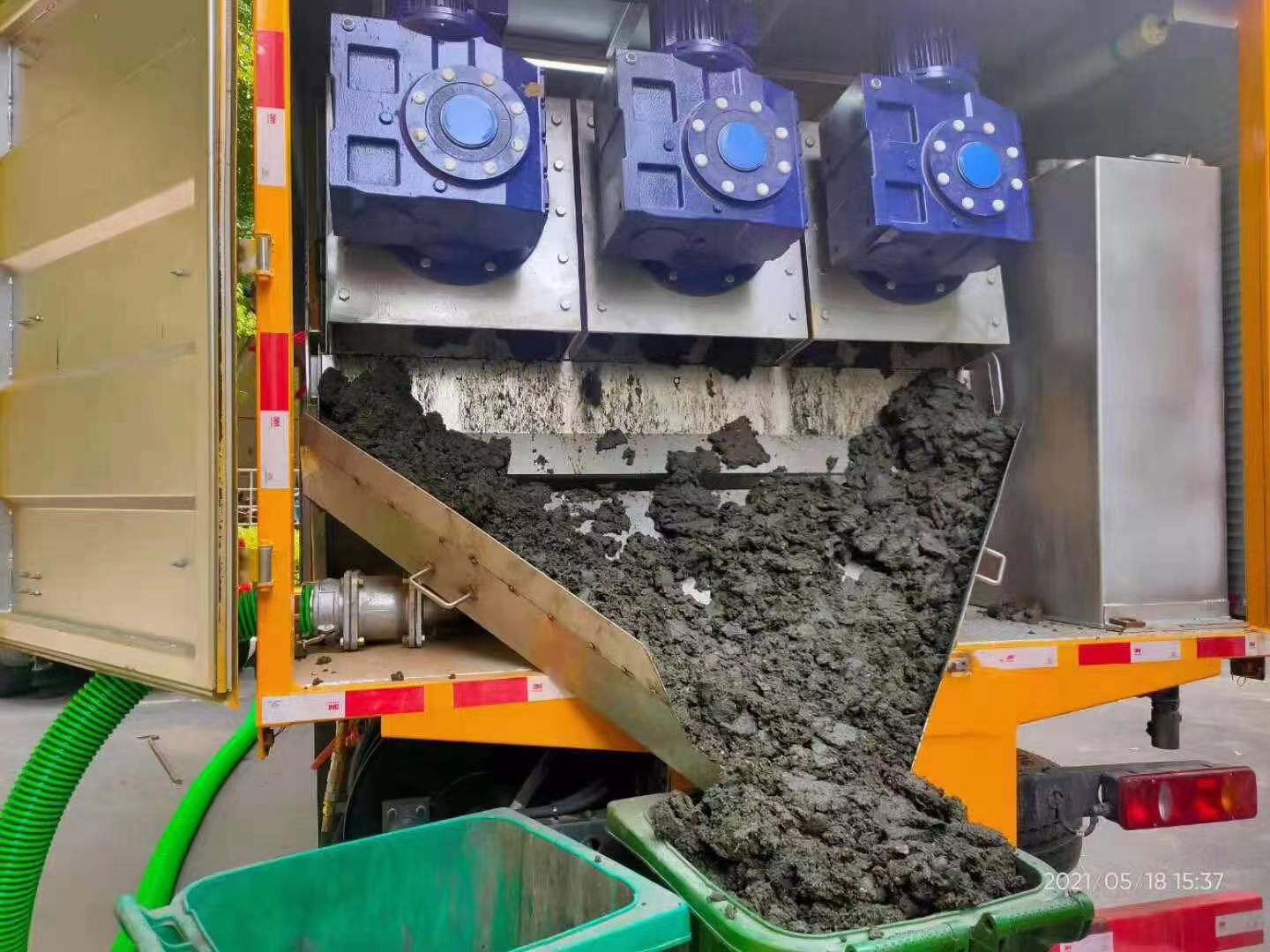 虹口化粪池清掏城市维护站-泥浆净化干湿分离处理